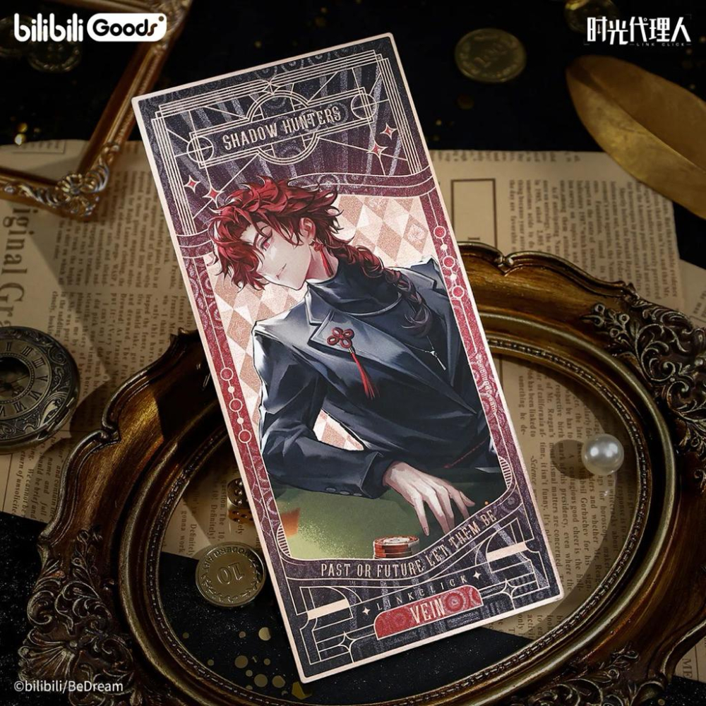 2天內出貨！ 時光代理人動畫 幕後獵手系列 折光紀念金票 【盲抽】 陸光 程小時 劉梟 夏斐 喬苓 Vein-細節圖4