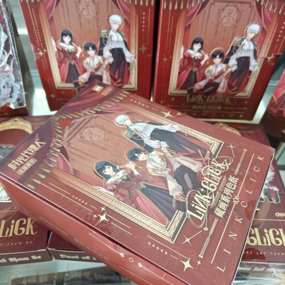 2天內出貨！時光代理人 藏畫系列 壓克力色紙 盲袋 程小時 陸光 喬苓-細節圖8