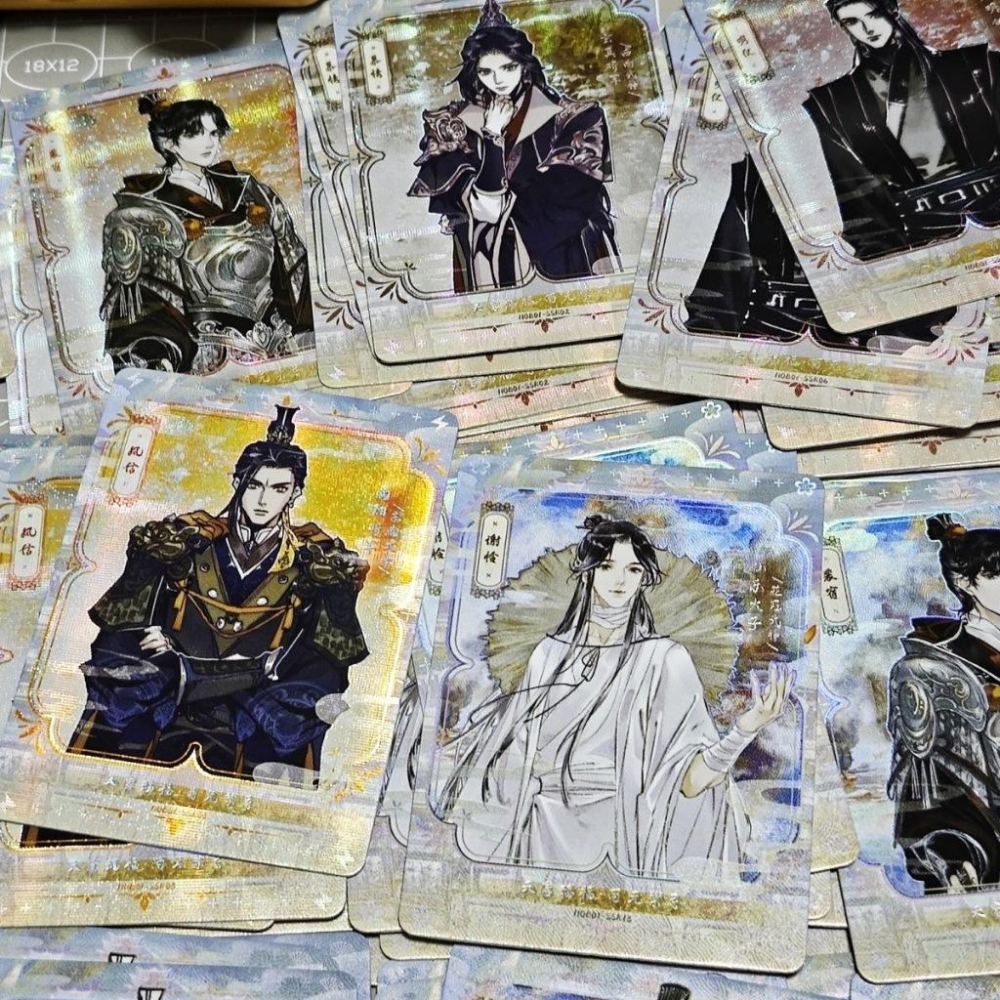【SSR卡】集卡社 天官賜福 漫畫收藏卡・花燈照夜 卡片  謝憐 花城 三郎 南風 扶搖 風師 風信 慕情-細節圖2