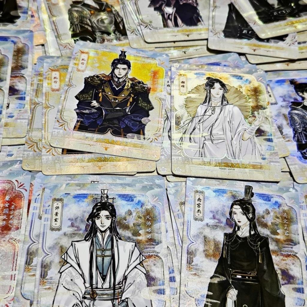 【SSR卡】集卡社 天官賜福 漫畫收藏卡・花燈照夜 卡片  謝憐 花城 三郎 南風 扶搖 風師 風信 慕情-細節圖3