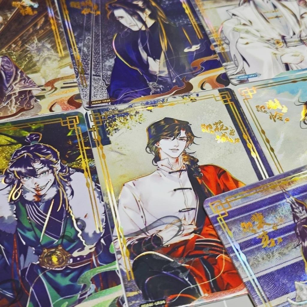 【UR卡】集卡社 天官賜福 漫畫收藏卡・花燈照夜 卡片  謝憐 花城 三郎 南風 扶搖 風師 風信 慕情-細節圖2