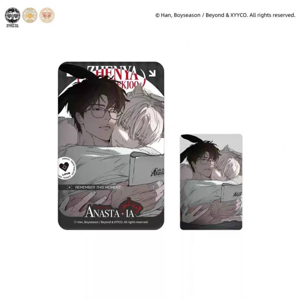 2天內出貨！墨丘里《代號Anastasia 第二期》周邊 徽章 小卡 谷美組合 壓克力 韓漫-細節圖7