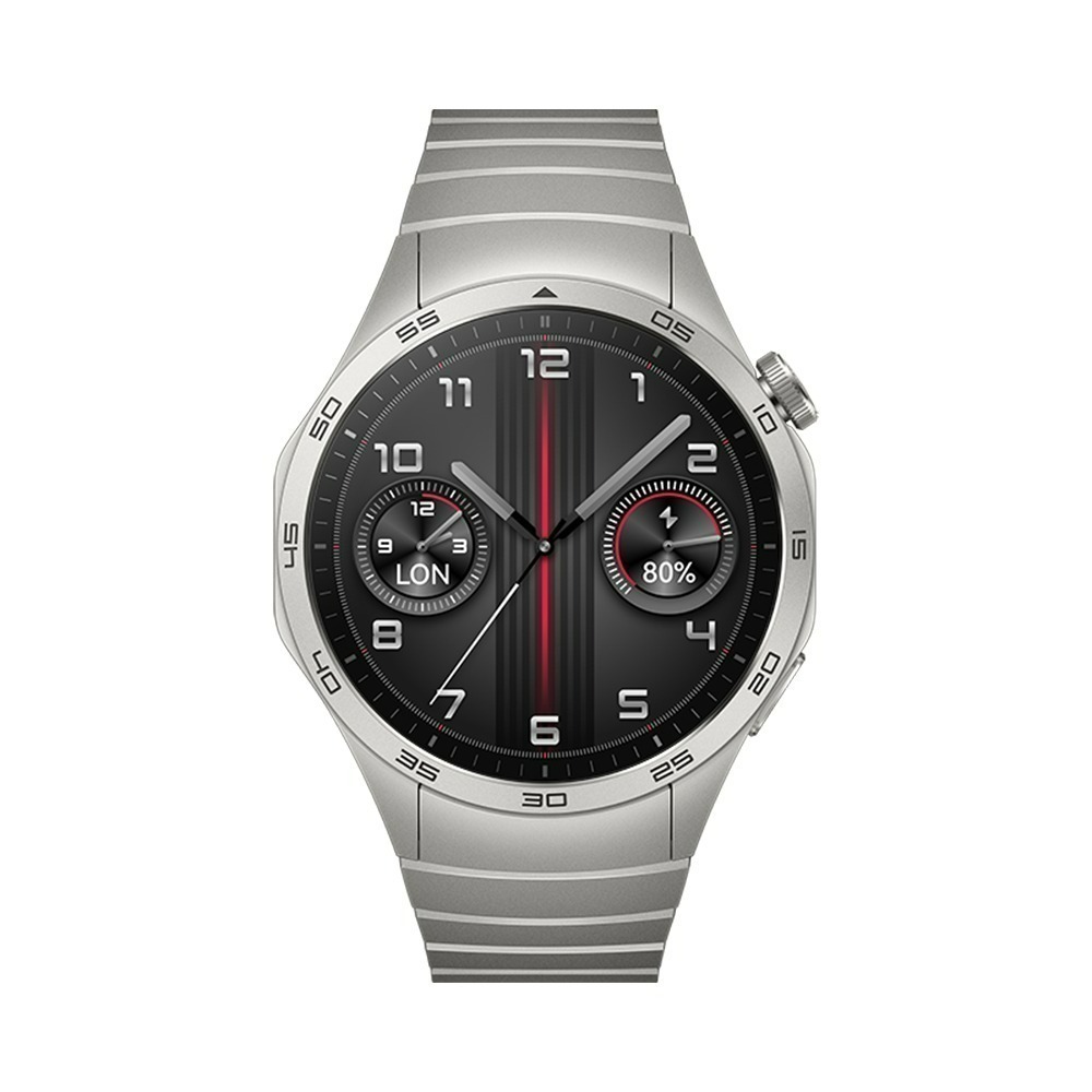 HUAWEI WATCH GT 4 46 mm 星雲灰 - 316L不銹鋼錶帶-細節圖2