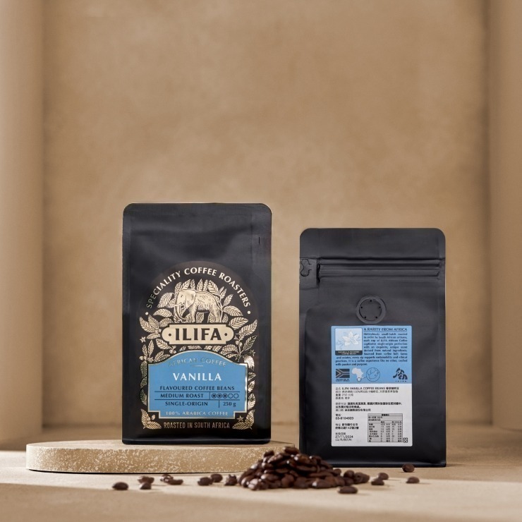ILIFA 香草醇香咖啡豆 250g (真正喝得出香草香氣的咖啡)-細節圖2