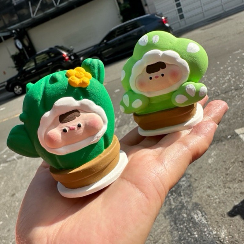 🌵EK Handmade🌵一直有錢花 萬事青松 業績暴掌 擴香石-細節圖2