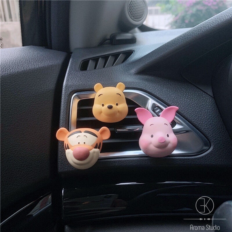 🌵EK Handmade🌵小熊維尼 小豬 跳跳虎 出風口夾擴香石-細節圖4