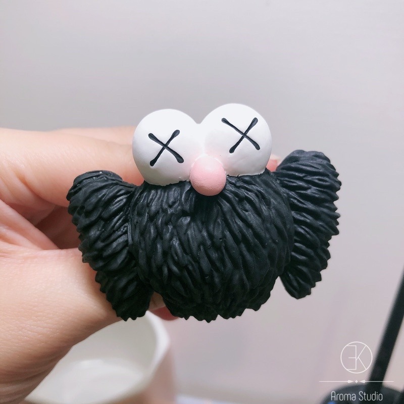 🌵EK Handmade🌵kaws✖️芝麻街 出風口夾 擴香石-細節圖5