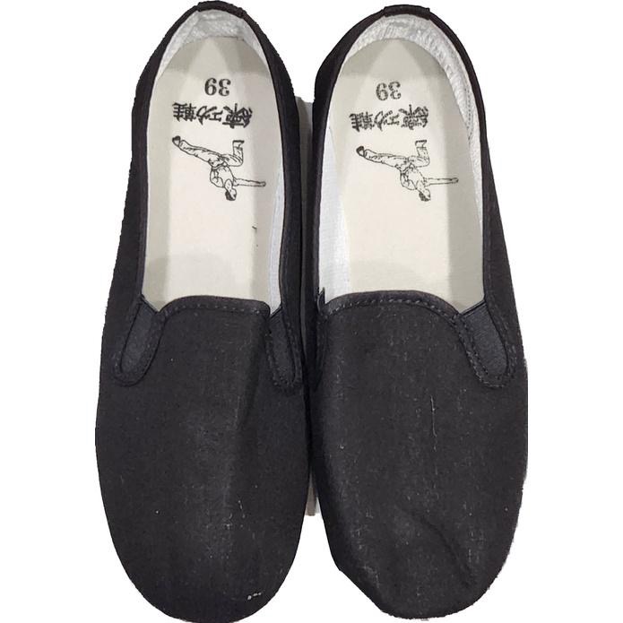 ●台灣製造【鐵人牌】功夫鞋/朝聖鞋/練功鞋(黑)-細節圖3