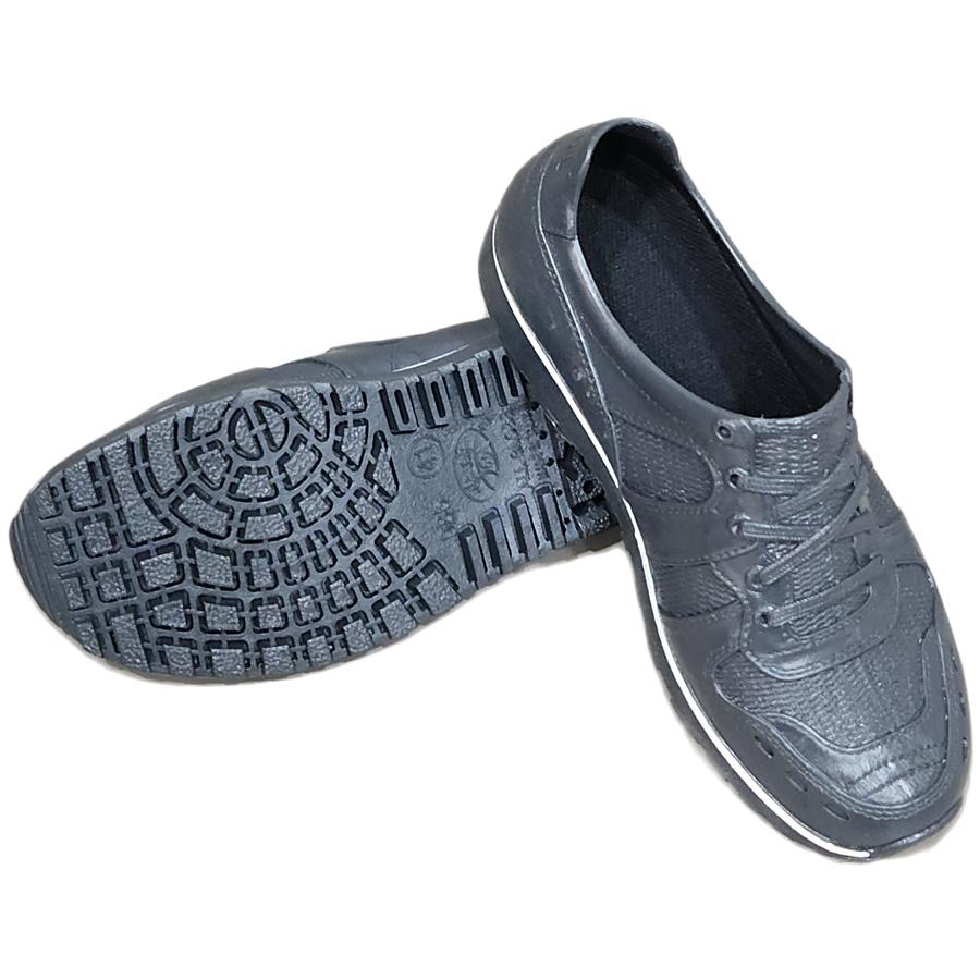 專球牌985防水運動鞋(深灰/白),內附鞋墊，超防滑舒適 ~園丁鞋 ~工作鞋~ 醫療鞋~ 雨鞋 ~防水鞋~白色可當護士鞋-細節圖6