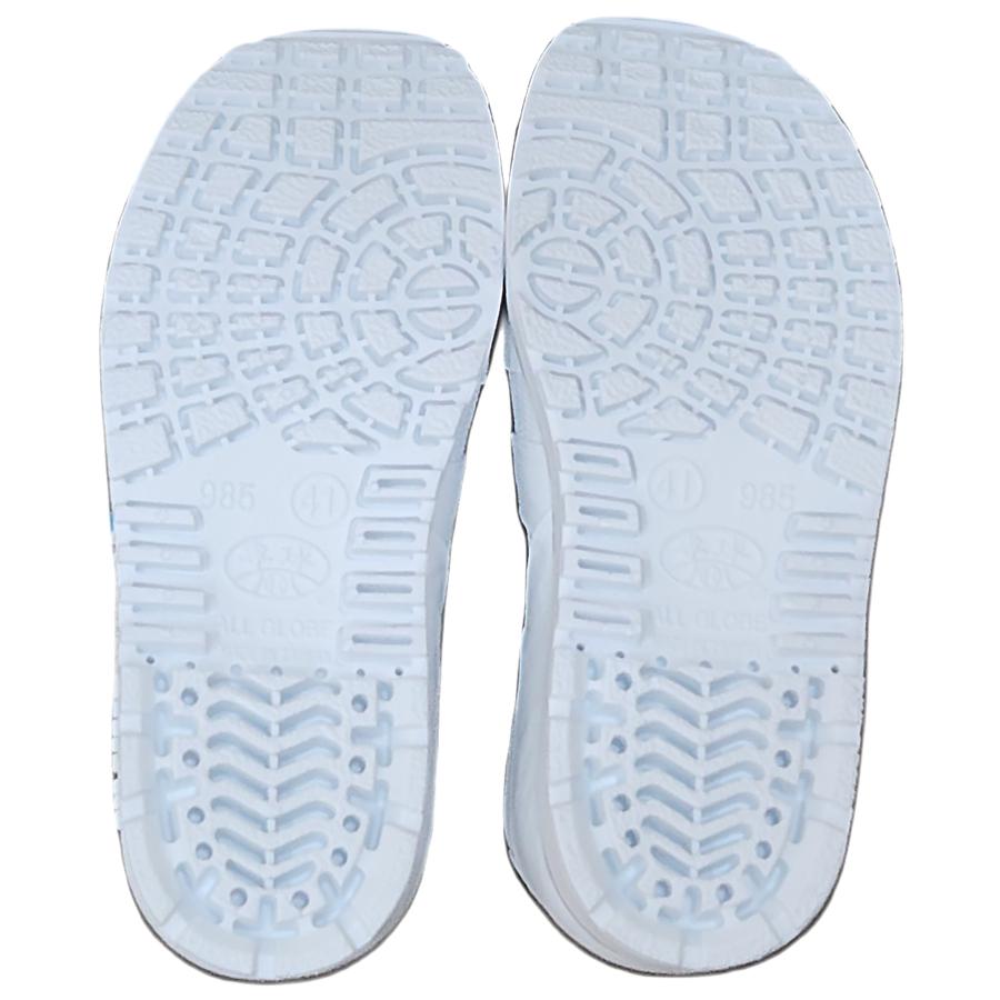 專球牌985防水運動鞋(深灰/白),內附鞋墊，超防滑舒適 ~園丁鞋 ~工作鞋~ 醫療鞋~ 雨鞋 ~防水鞋~白色可當護士鞋-細節圖4