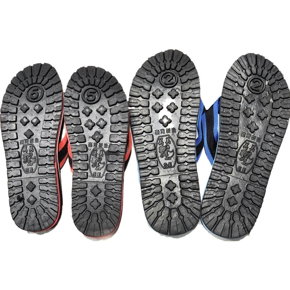 ●台灣製造【美美牌】布夾腳拖、人字拖（藍/紅）-細節圖3