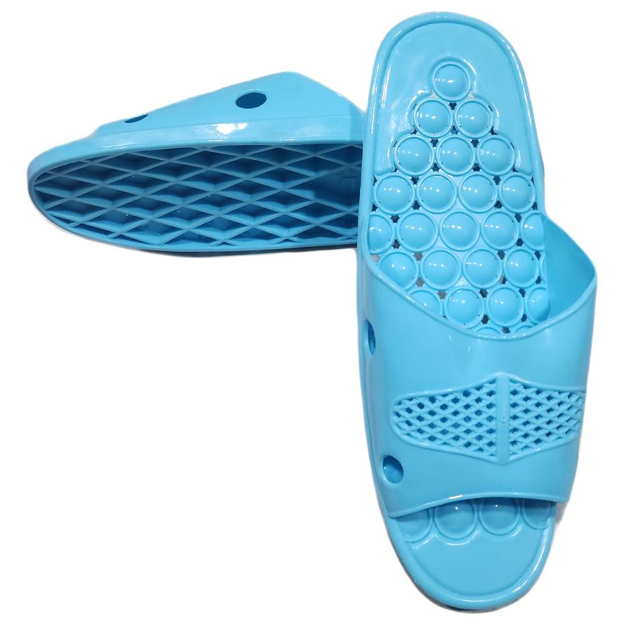 金星0363 (台灣製) ●浴室拖鞋 止滑拖鞋(粉紅/藍)，單一尺寸-細節圖3