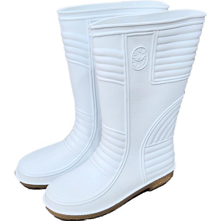 【日日新】6008男雨鞋  (綠/白/黑，共三色)，可加購竹炭鞋墊! 適用任何濕滑工作環境~歡迎大宗購買~!!-細節圖4