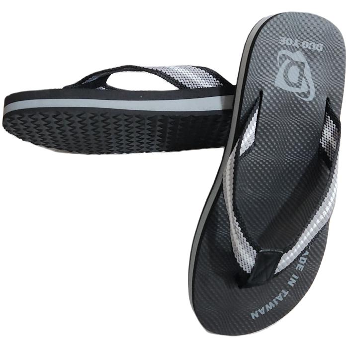 多曜317 ●台灣製造 海灘拖鞋 人字拖(咖啡/灰)-細節圖2