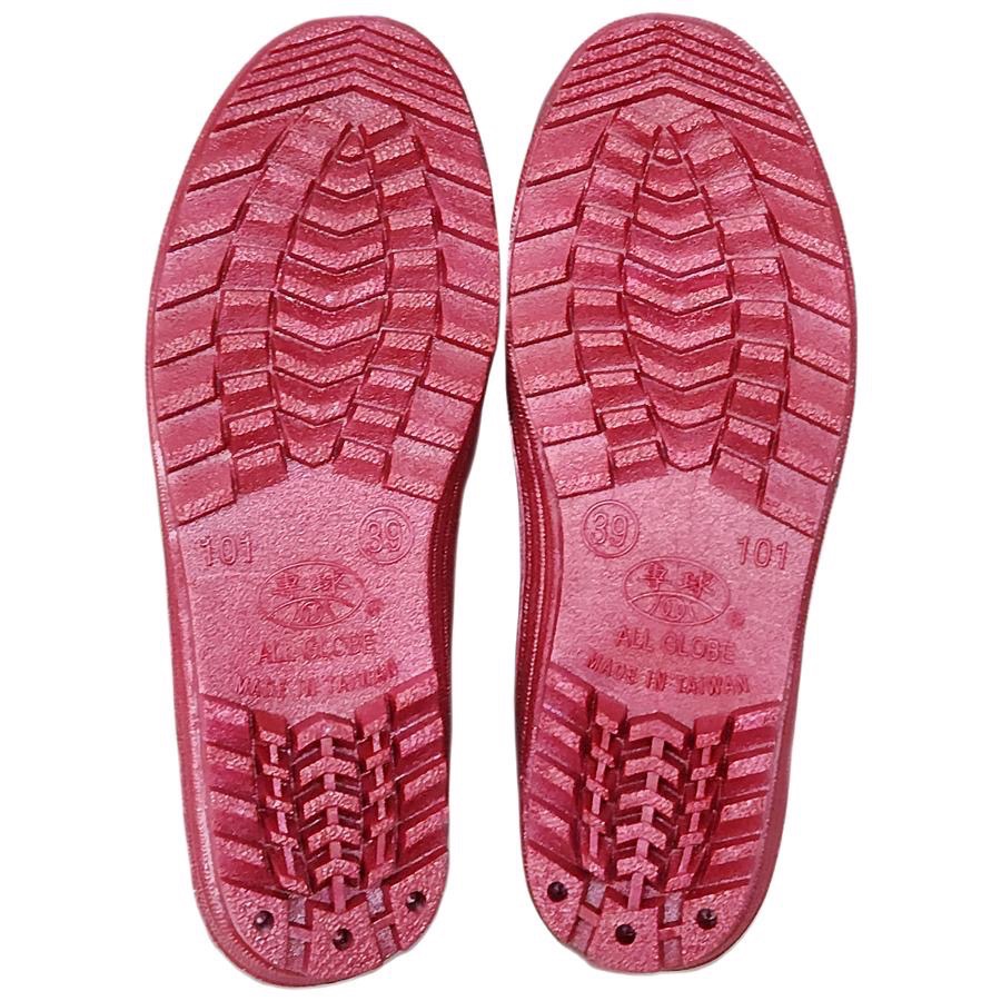 【專球牌】101短筒防水雨鞋 黑/紅 共兩色 ( 內附鞋墊，可再加購竹炭鞋墊 )，適合雨天/ 廚房/餐廳-細節圖6