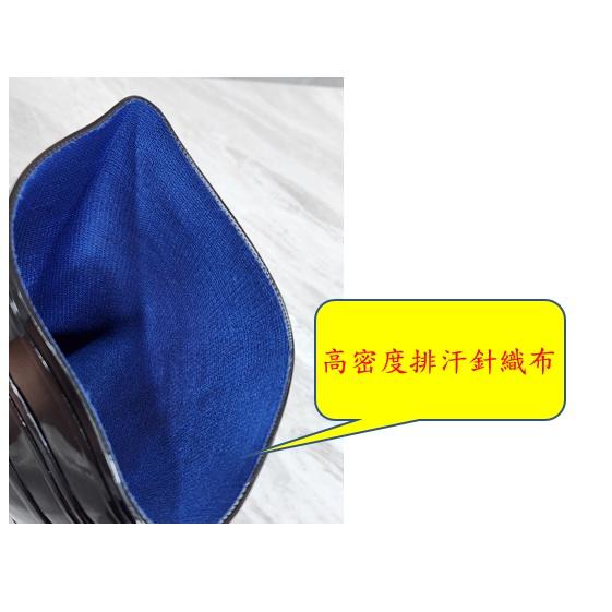 【皇力牌】高級全長雙色男雨鞋(黑/白)，可加購竹炭鞋墊! ，歡迎大宗購買~-細節圖4
