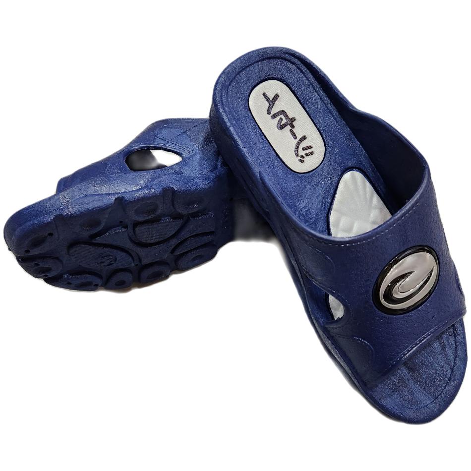 【長皇牌】208男拖(藍) ●台灣製造-細節圖2