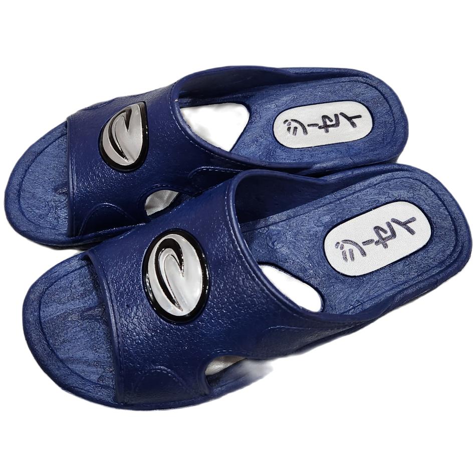 【長皇牌】208男拖(藍) ●台灣製造-細節圖3