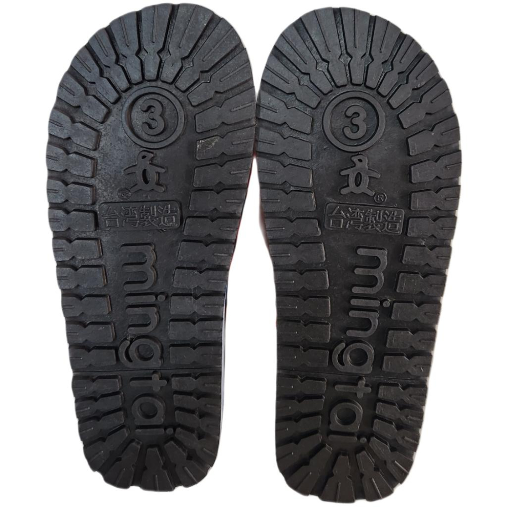 【多曜牌】•台灣製造 布夾腳拖鞋(藍/紅)-細節圖4