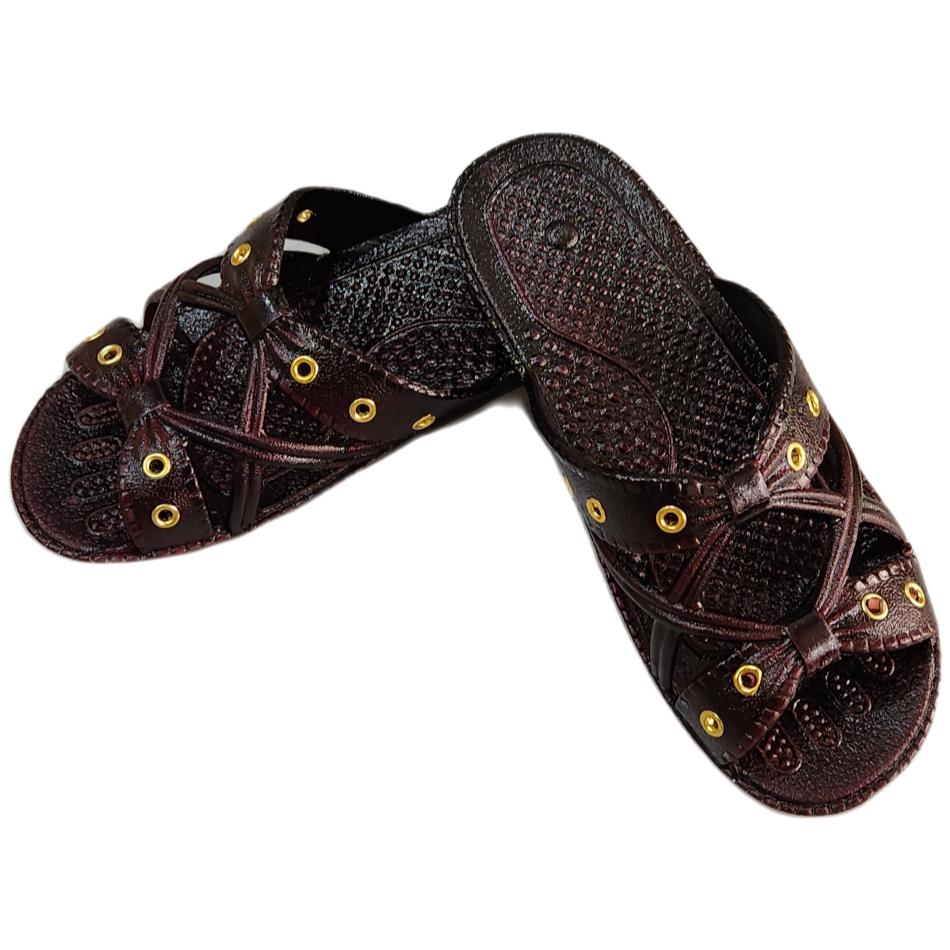 【金星牌】326女拖(黑/茶)-細節圖2