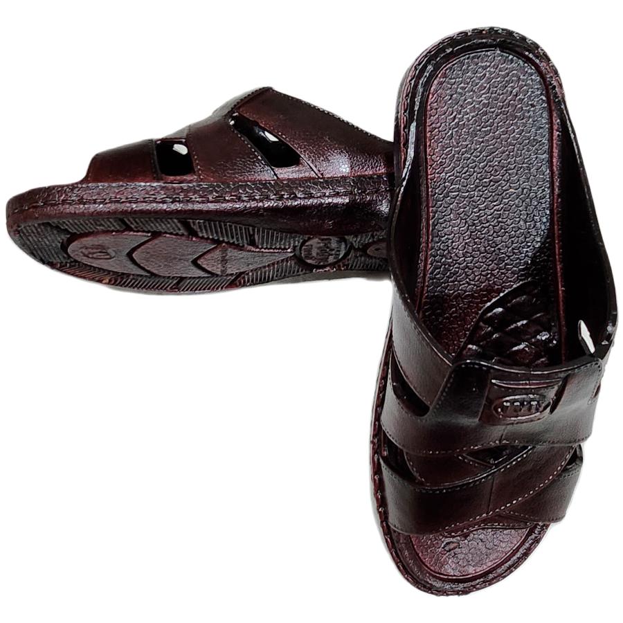 【長皇牌】868男拖(咖啡色)-細節圖3