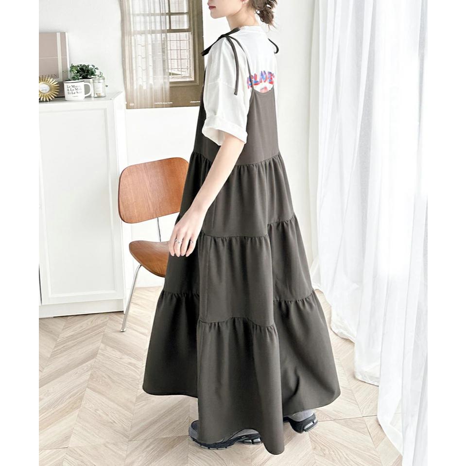 《 Classical Elf 》2way吊帶連身裙/蛋糕裙-細節圖7