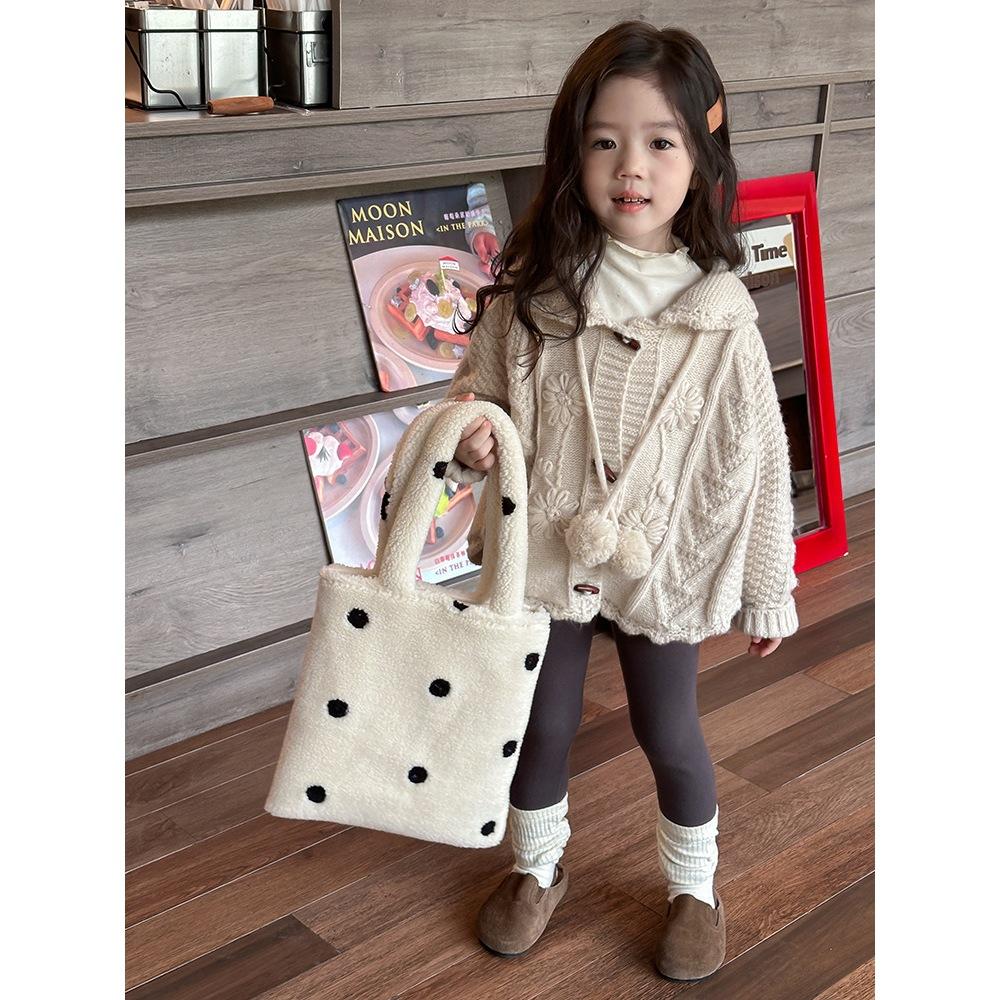 復古手工鈎花針織外套 秋冬 罩衫 長袖 外套 上衣 毛衣 女童 女生-細節圖2