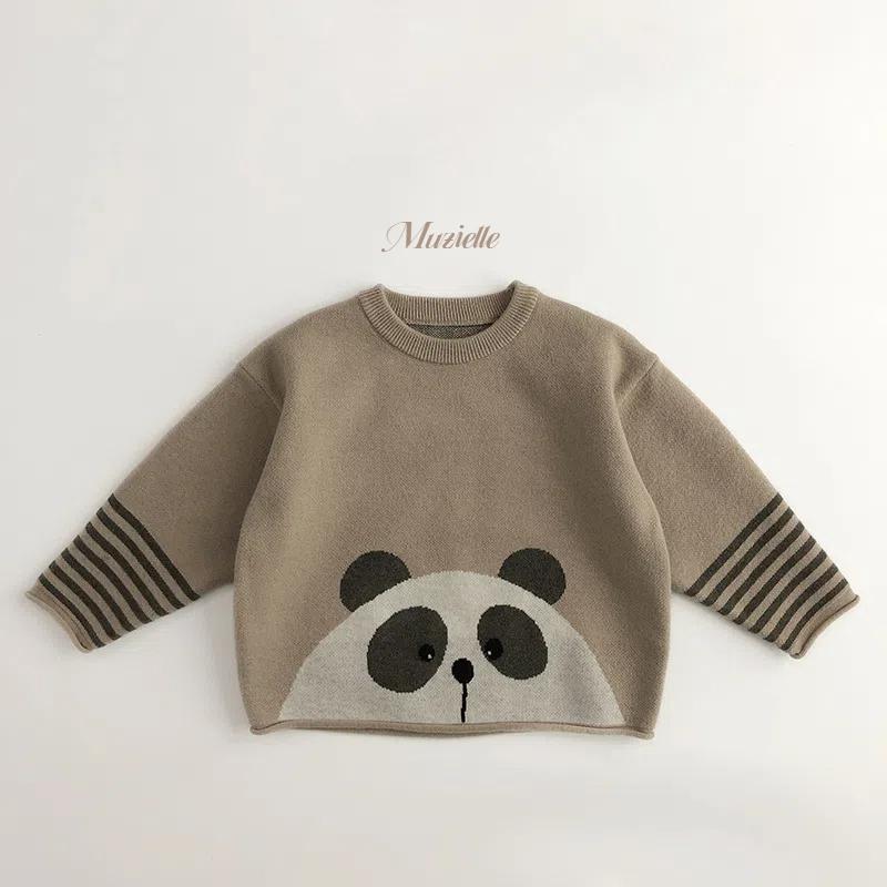 動物款圓領針織衫 秋冬 長袖 針織上衣 男童 女童 男生 女生-細節圖3