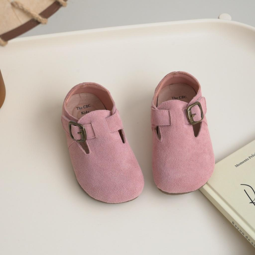 魔鬼氈包頭鞋 勃肯鞋 小皮鞋 寶寶鞋 兒童鞋 包頭鞋 黏貼 魔鬼氈 男童 女童 男生 女生-細節圖4