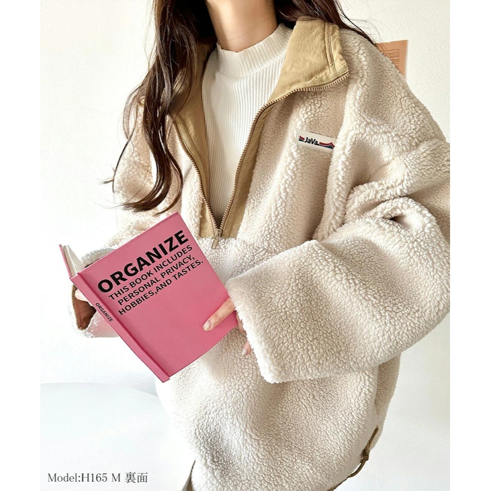 《 Classical Elf x Java》2WAY 半拉鍊雙面尼龍外套 JV1070054-細節圖4