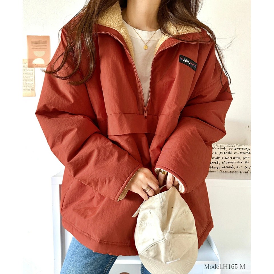 《 Classical Elf x Java》2WAY 半拉鍊雙面尼龍外套 JV1070054-細節圖9