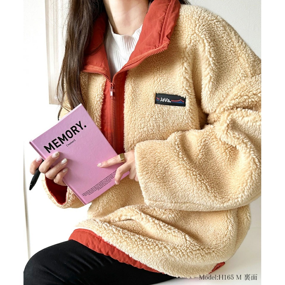 《 Classical Elf x Java》2WAY 半拉鍊雙面尼龍外套 JV1070054-細節圖10