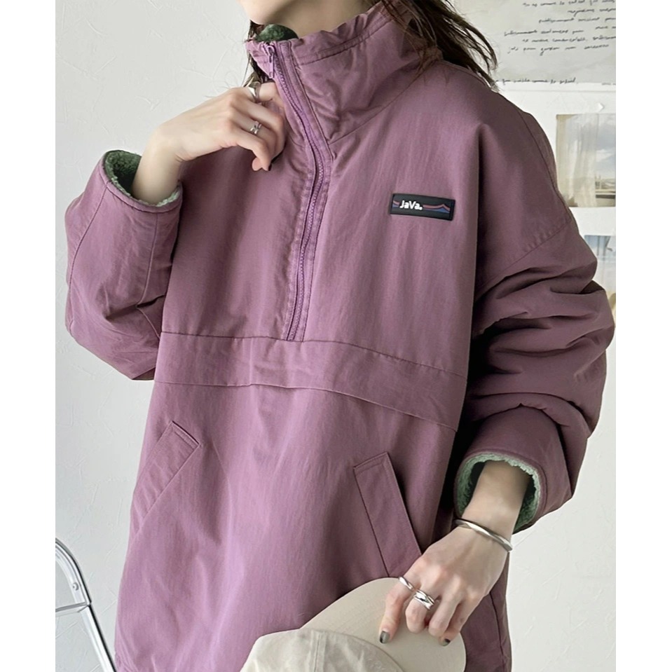 《 Classical Elf x Java》2WAY 半拉鍊雙面尼龍外套 JV1070054-規格圖10