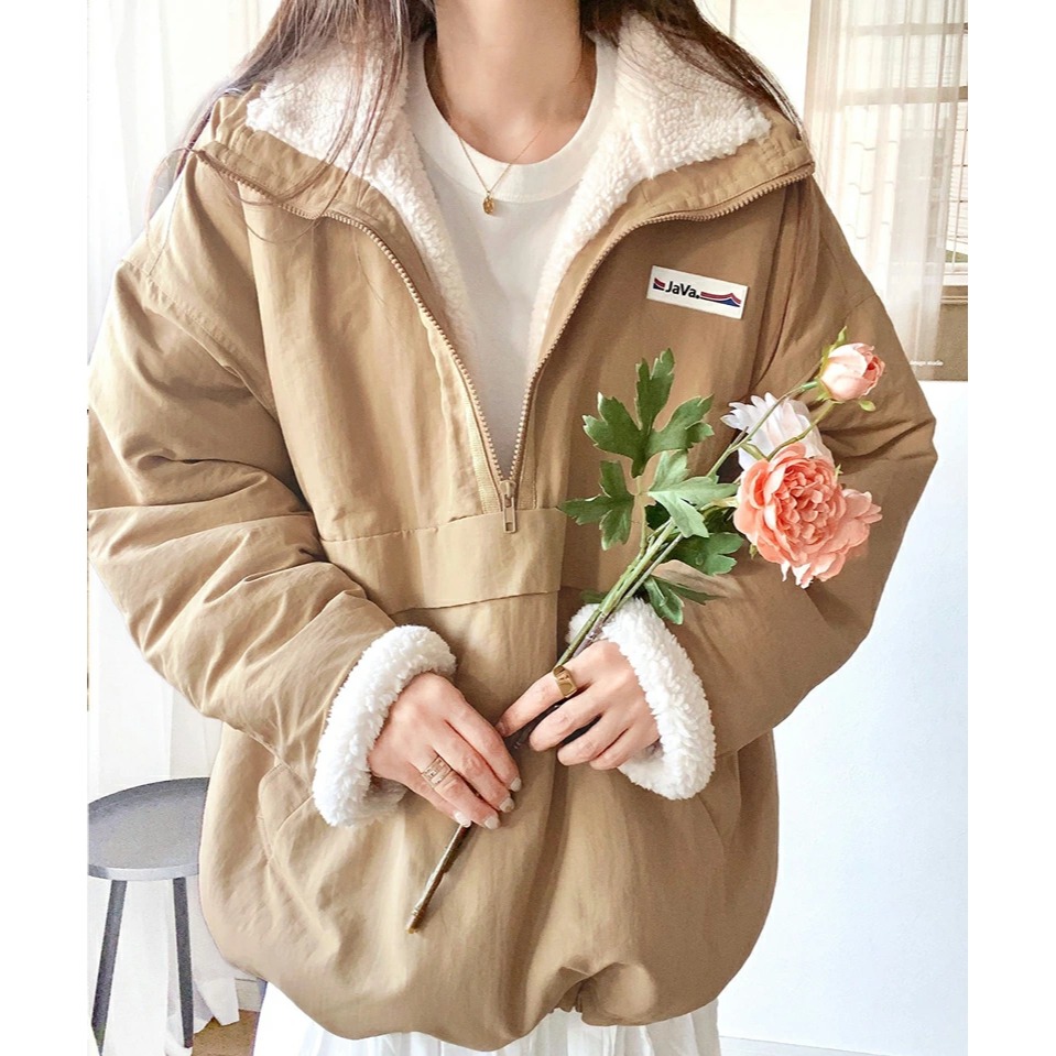 《 Classical Elf x Java》2WAY 半拉鍊雙面尼龍外套 JV1070054-規格圖10