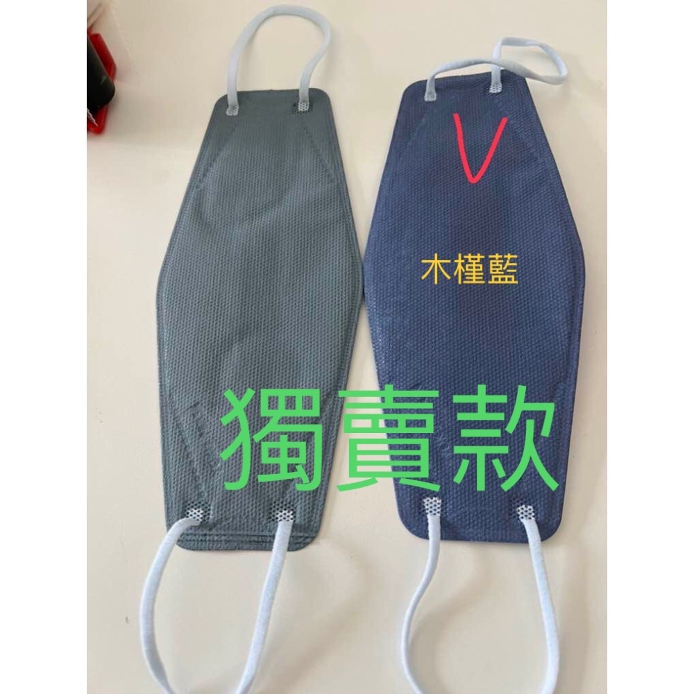 YOKU 友惠詠達單片獨立包裝 魚版型口罩 20入盒裝 雙剛印醫用立體口罩 大人4D船型口罩 奶茶色-規格圖9