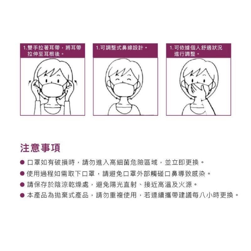 丰荷/丰荷 玫瑰金 雙剛印 兒童/大人 醫用口罩50片盒裝（國家隊）-細節圖3
