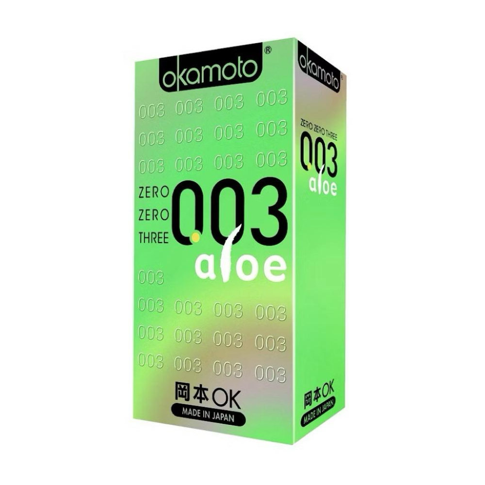 【S.SHOP】Okamoto岡本保險套0.03 10入/盒 003白金/RF/ALOE蘆薈/HA玻尿酸/超潤滑多款任選-細節圖5