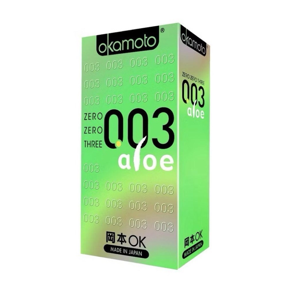 【S.SHOP】Okamoto岡本保險套0.03 10入/盒 003白金/RF/ALOE蘆薈/HA玻尿酸/超潤滑多款任選-細節圖5