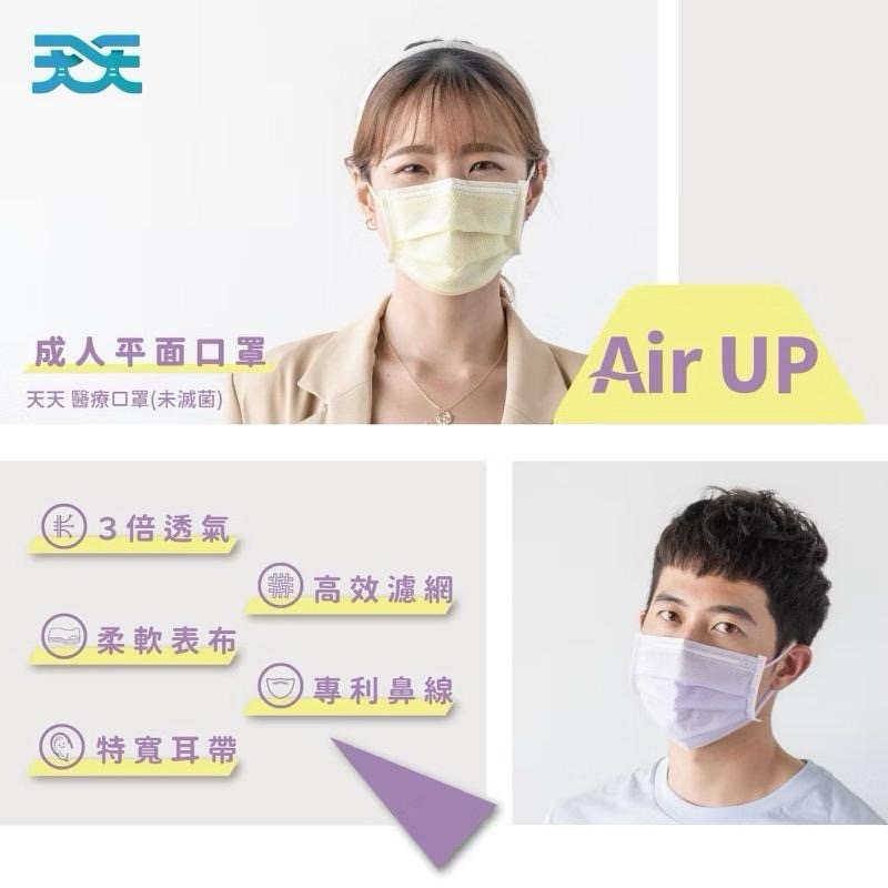 台灣康匠 天天醫療口罩 大人鵝黃色30+3入成人平面口罩 限定販售-細節圖3
