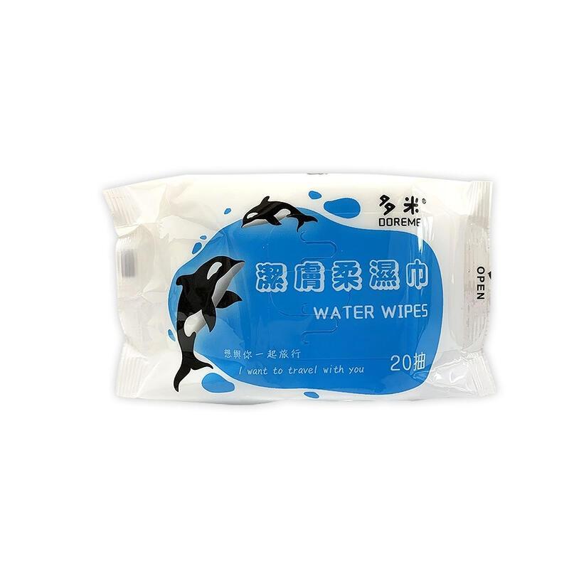 【現貨】DOREME多米 抗菌柔濕巾(80/60/20抽) 抗菌 洗臉巾 擦臉巾 紙巾 濕紙巾 台灣製【S.SHOP】-細節圖6