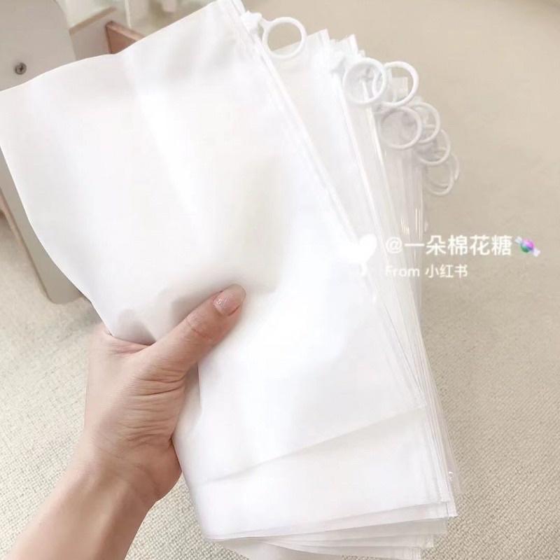 口罩收納袋分裝袋磨沙拉環夾鏈袋收納袋 口罩收納袋分裝袋磨紗質 夾鏈袋 湊免運-細節圖7