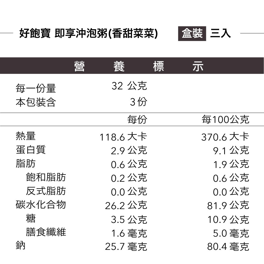 瀚克寶寶 10.即享沖泡粥(一盒3包) 寶寶粥 常溫粥 副食品 出國必備-細節圖8