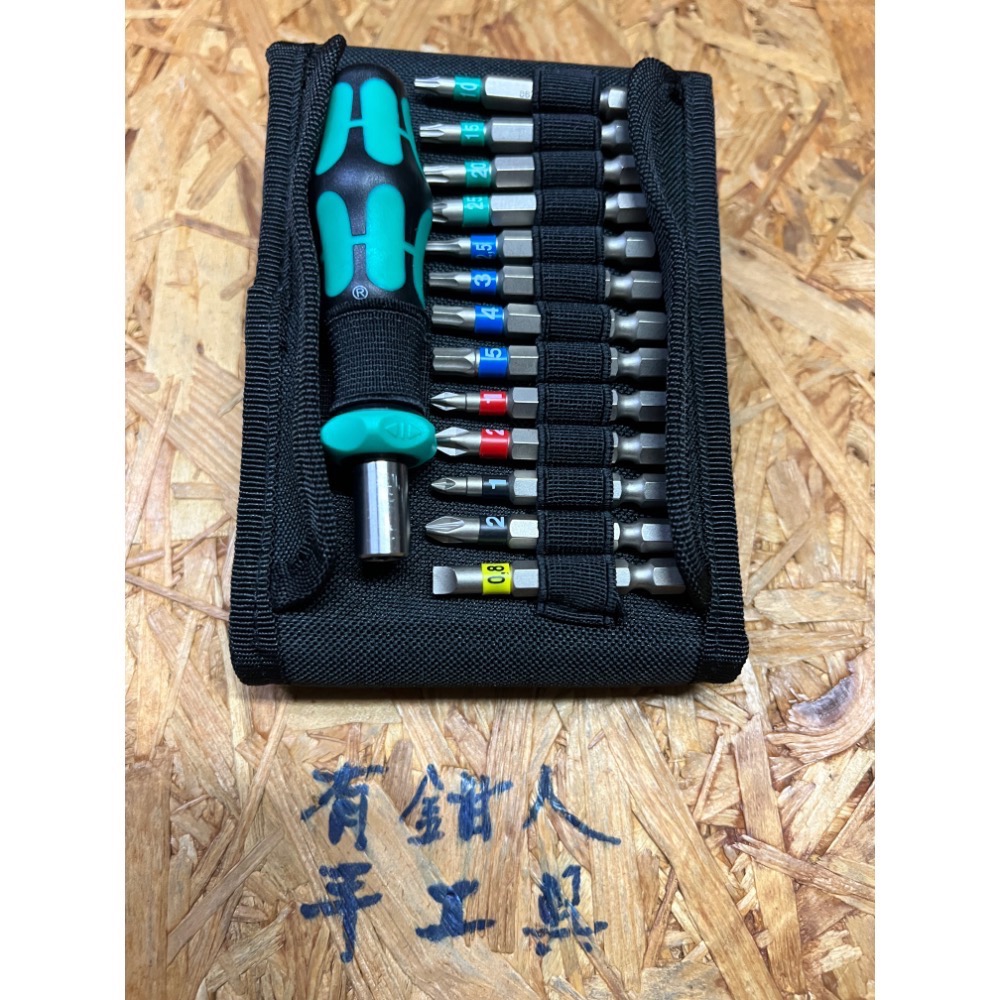 有鉗人工具 德國 Wera KK838RA S 14件組 2分 1/4” 迷你棘輪螺絲起子握柄（公司貨一天內出貨）-細節圖5