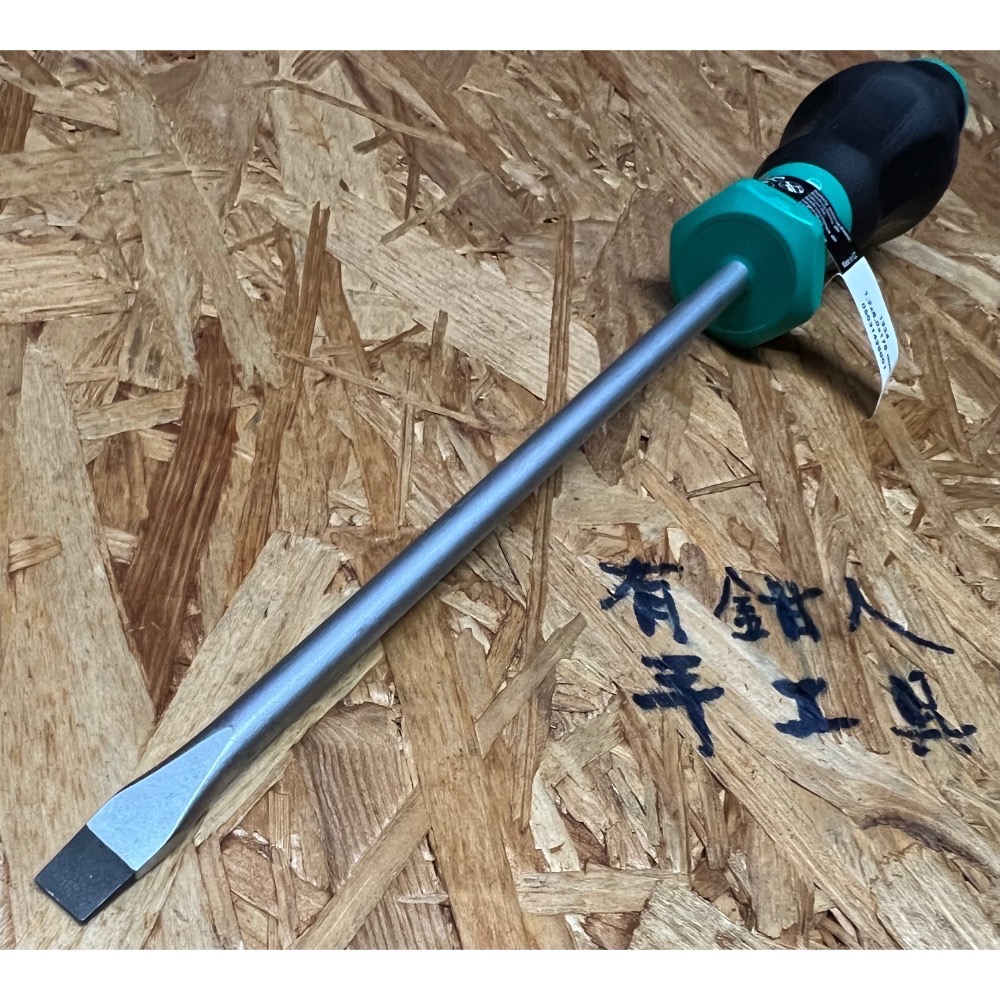 有鉗人工具 德國 Wera 1334 1.2x8.0x175mm一字螺絲起子 鍍鎳頭 強力型（公司貨一天內出貨）-細節圖2