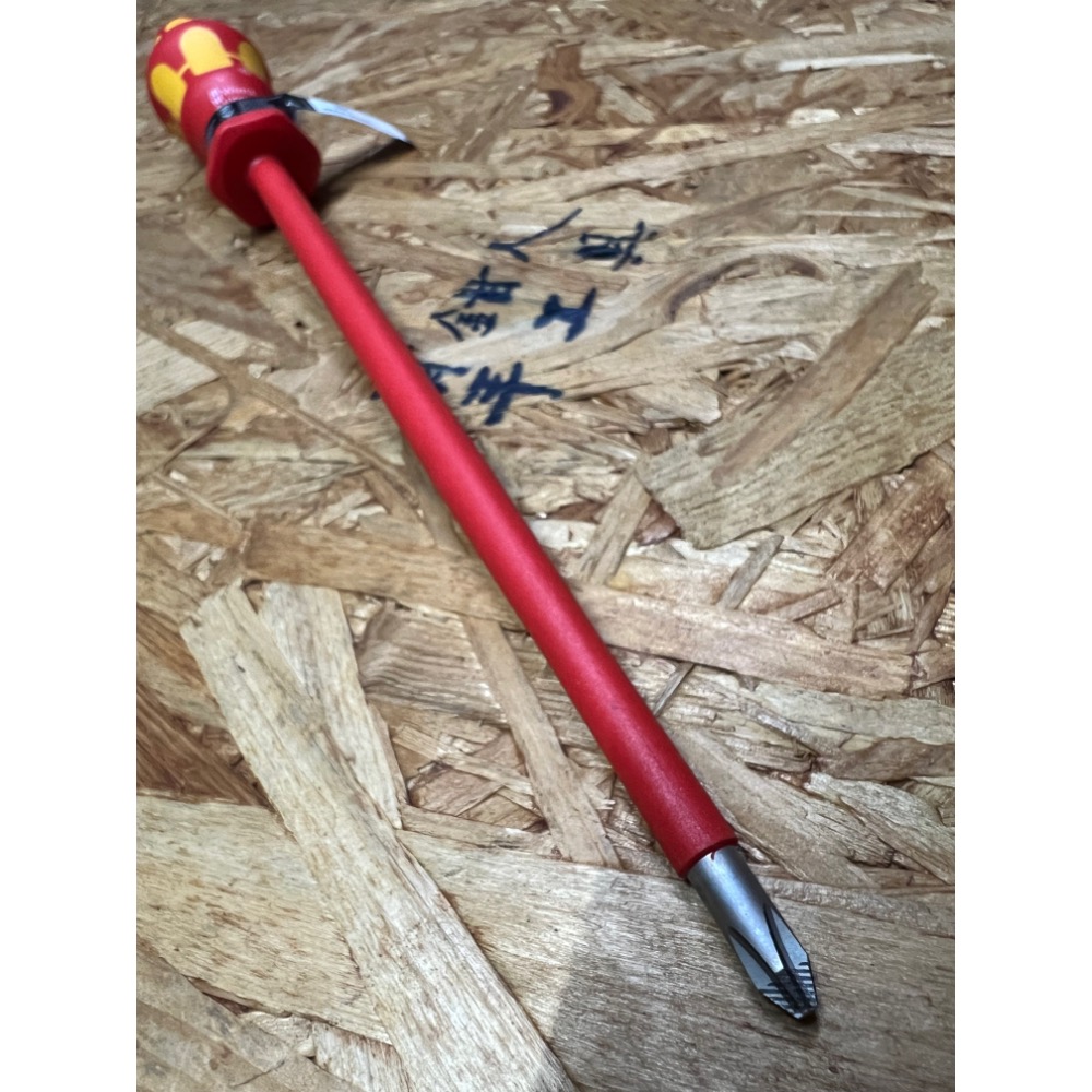 有鉗人工具 德國 Wera 162i 十字PH2x200mm絕緣VDE抗高壓電怪牙起子防滑牙（有現貨一天內出貨）-細節圖2