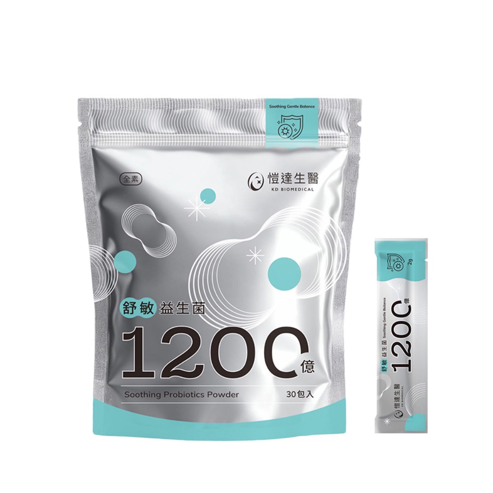 Gelovery 1200億機能/舒敏益生菌粉『 30包/袋 』(全素）-規格圖2