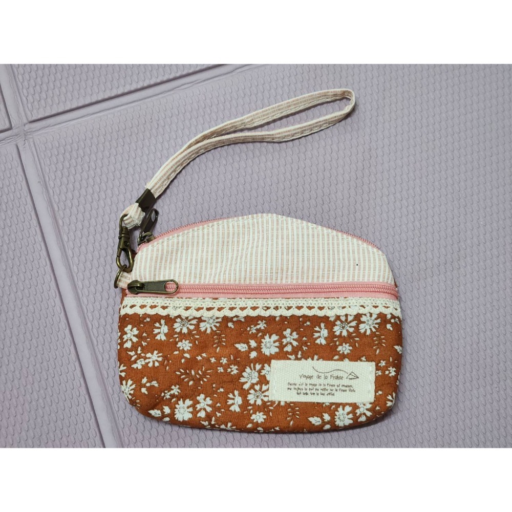 拼布 碎花 零錢包 手拿包-細節圖2