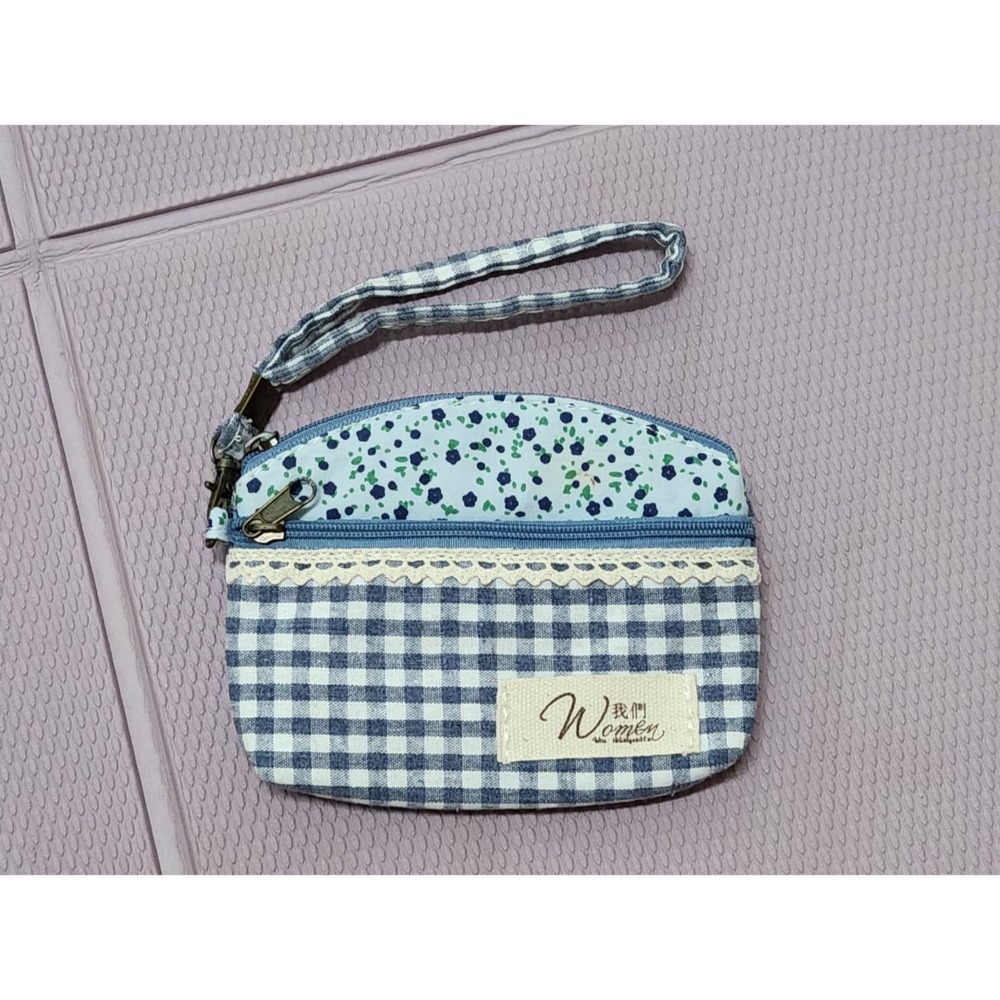拼布 碎花 零錢包 手拿包-細節圖3