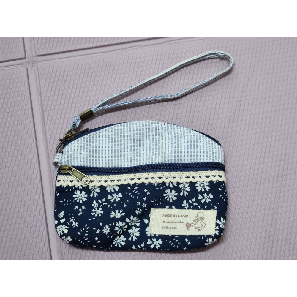 拼布 碎花 零錢包 手拿包-細節圖5