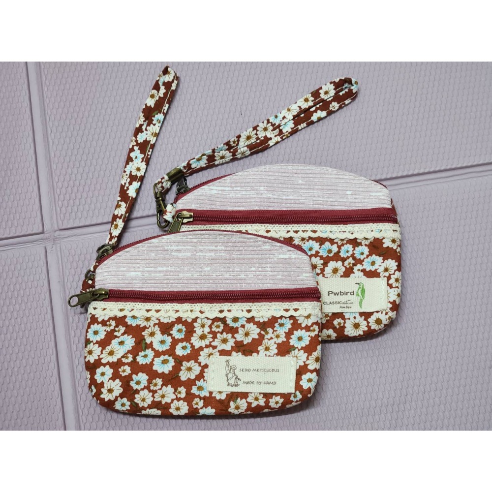 拼布 碎花 零錢包 手拿包-細節圖7